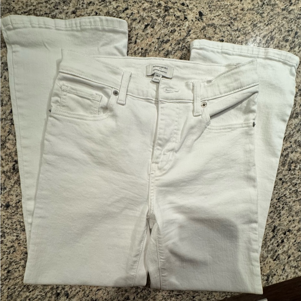 Banana Republic Women's Crisp White Skinny Jeans
